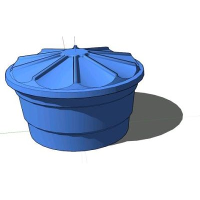 tanque de água em pvc