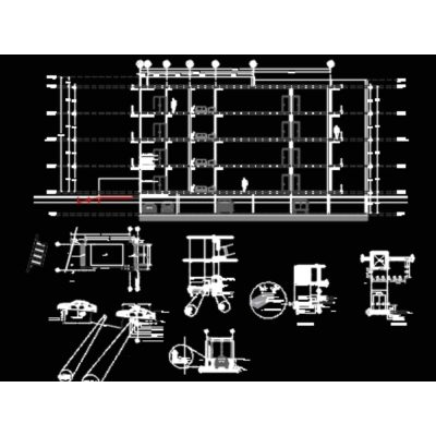Detalles estructurales de departamento
