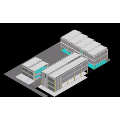 Centro de convenciones dc 3d