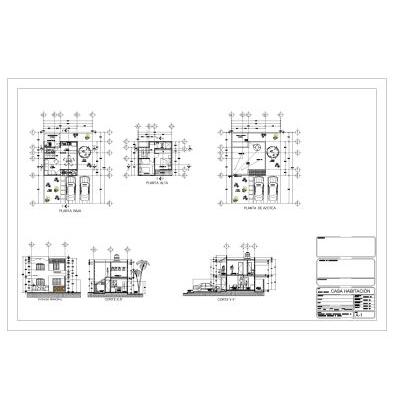 Proyecto vivienda duplex