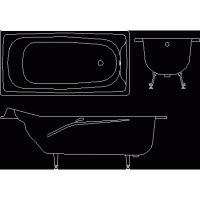 Claw-foot bathtub - views