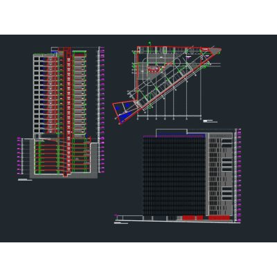 Edificio  habitacional de 16 niveles