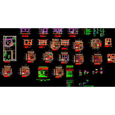 Executive plans house of 110.00 m2