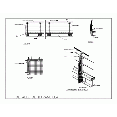 Baranda metalica
