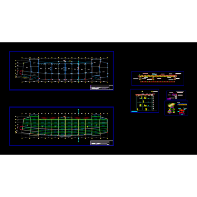 Plano estructural y de tijerales