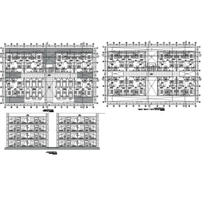 Plano de Condominio de 4 Niveles