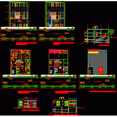 Edificio de oficinas y biblioteca 2d