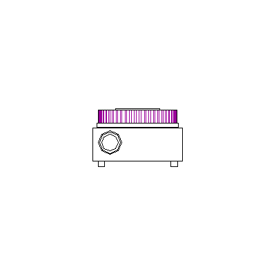 Proyector de diapositivas a tambor.