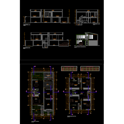 Vivienda unifamiliar de 2 niveles en arequipa - peru