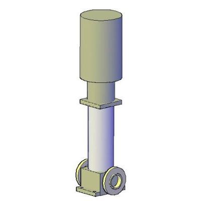Pompe multicellulaire verticale