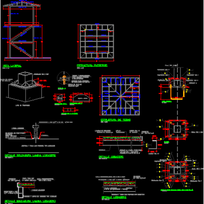 Estructura caseta de vigilancia
