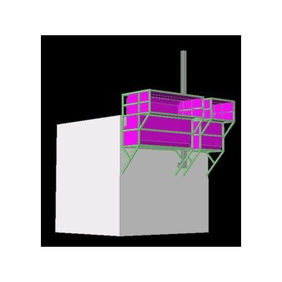 Estructura soporteria ducto
