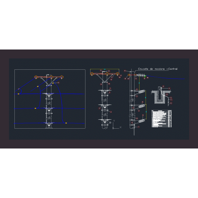 Connection detail in medium voltage lines