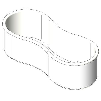 Banera Losa de Diseno Organico