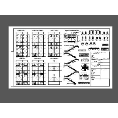 Estructruras varias niveles residencial