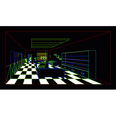 Oficina en punto de fuga 2d