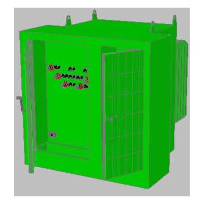 Padmounted type transformer 1000 kva