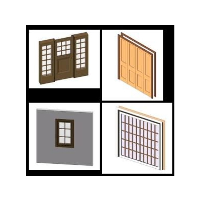 Puertas y ventanas revit rfa