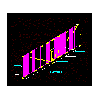 Porton de rejas