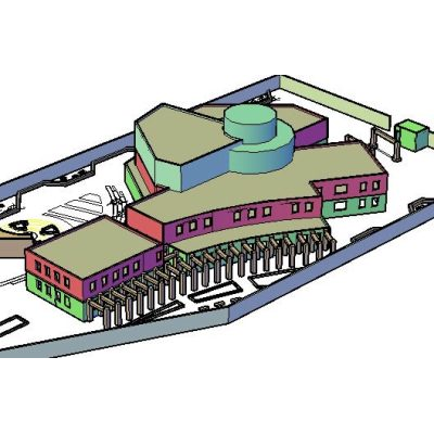 Escuela  3d