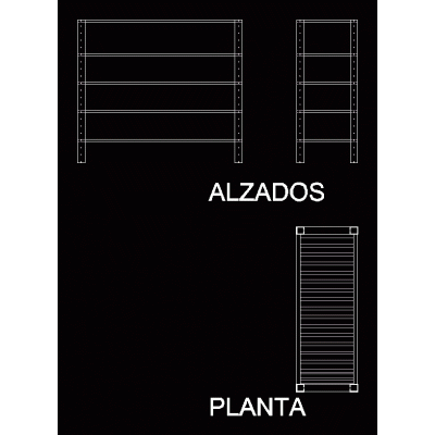 Estante metalico