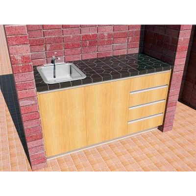 Mueble para churrasqueria