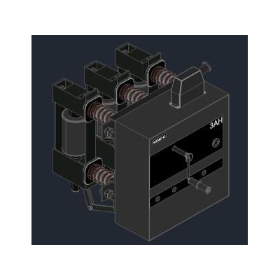 siemens 3ah5 circuit breaker - 3d