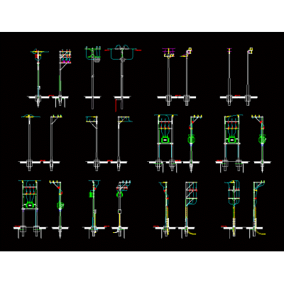 electric poles