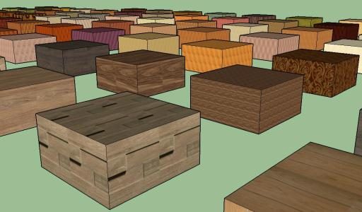 Wooden Containers in SketchUp | CAD library