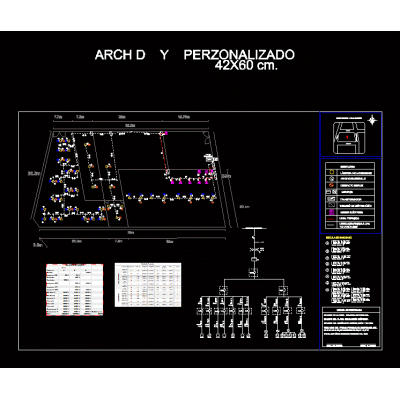 Plano electrico bodega