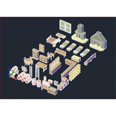 Mobiliario 3d