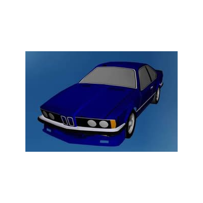 Modelo 3D de Automovil Clasico