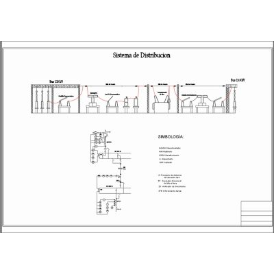 Electrical substation 13.8 kv