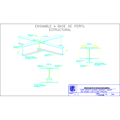 Ensamble de estructura metalica