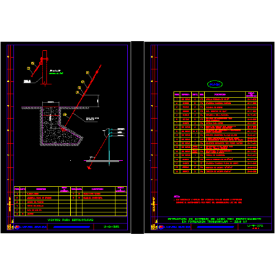 Design of Aerial Poles with Branches