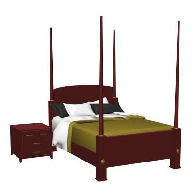 Elegancia Clasica en Dormitorio