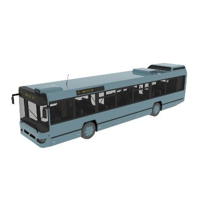 Bus 3d model - 1 modelo