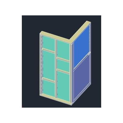 Ventana Esquinera de Aluminio