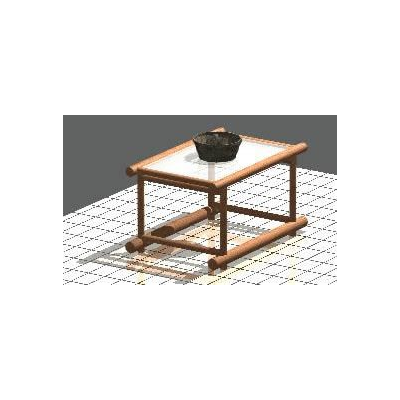 Mesa de centro 3d