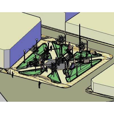 3d plaza dxf