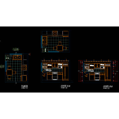 Cocina de vivienda