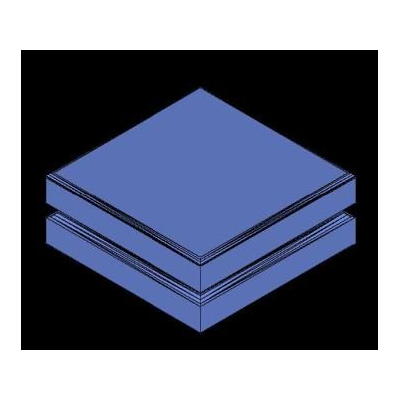 Ladrillo de vidrio 19x19x8