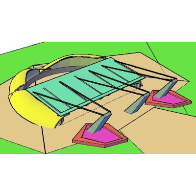 Polideportivo 3d
