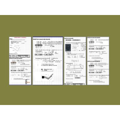 Diseno de cunetas y alcantarilla hoja de calculo excel xls