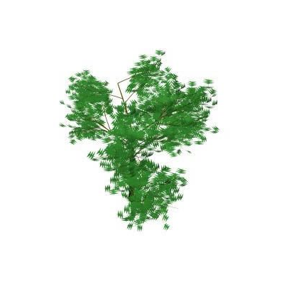 Arbol de gran porte  3d