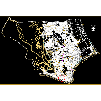Mapa de tampico