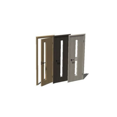 Puertas parametrizadas para bocetos