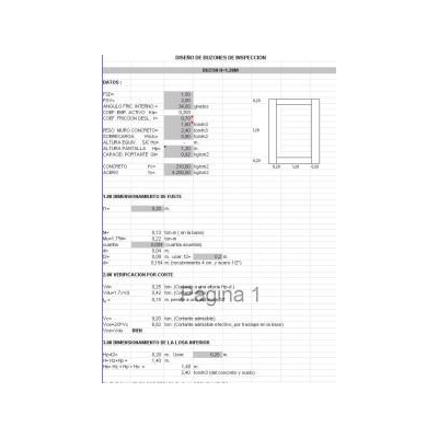 Diseno estructural de buzones