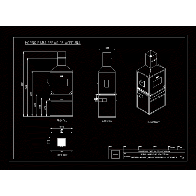 Horno de carbon vegetal