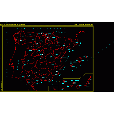 Mapa de espana